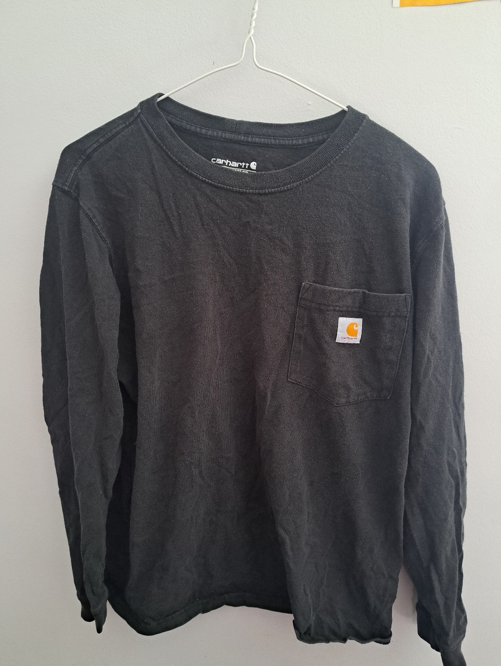 Carhartt Black Loose Fit Long Sleeve Tee